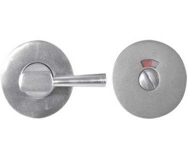 Frelan Hardware - Aluminium Easy Turn & Release - 50mm - With Indicator; #finish_satin-anodised-aluminium