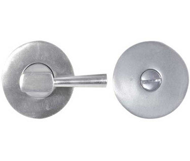Frelan Hardware - Aluminium Easy Turn & Release - 50mm - No Indicator; #finish_satin-anodised-aluminium