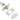 Frelan Hardware - Jedo Mortice Rack Bolt with Backset - 36mm; #finish_white