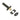 Frelan Hardware - Jedo Mortice Rack Bolt with Backset - 61mm; #finish_black