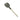 Frelan Hardware - Jedo Keys for Mortice Rack Bolt - 65mm; #finish_nickel-plated