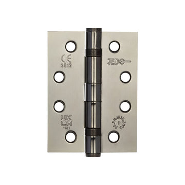 Frelan Hardware - Steel Ball Bearing Hinges - Grade 11 - 102mm x 76mm; #finish_black-nickel