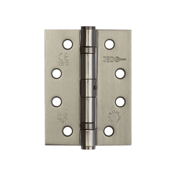 Frelan Hardware - Steel Ball Bearing Hinges - Grade 11 - 102mm x 76mm; #finish_gun-metal