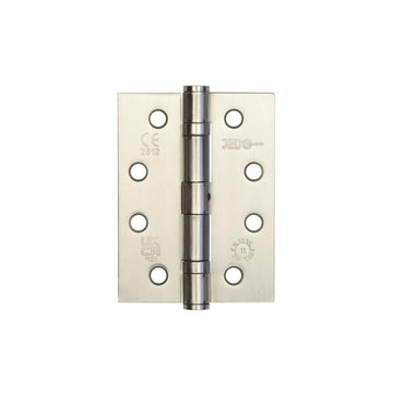 Frelan Hardware - Steel Ball Bearing Hinges - Grade 11 - 102mm x 76mm; #finish_satin-nickel
