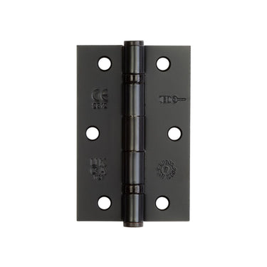 Frelan Hardware - Jedo Steel Ball Bearing Hinges - 89mm x 58mm; #finish_black