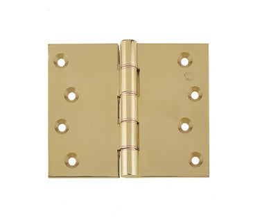 Frelan Hardware - Projection Hinges - 102mm x 125mm; #finish_polished-brass