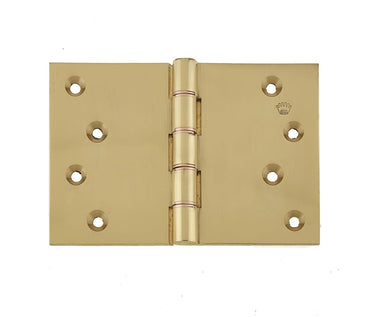 Frelan Hardware - Projection Hinges - 102mm x 151mm; #finish_polished-brass