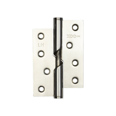 Frelan Hardware - Stainless Steel Rising Butt Hinges - 102mm x 76mm - Left Hand; #finish_polished-stainless-steel