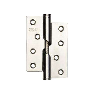 Frelan Hardware - Stainless Steel Rising Butt Hinges - 102mm x 76mm - Right Hand; #finish_polished-stainless-steel