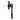 Frelan Hardware - Antique Locking Espagnolette Window Fasteners - Left Hand; #finish_black
