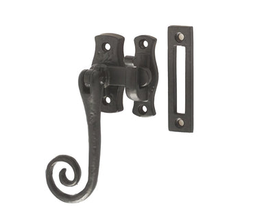 Frelan Hardware - Antique Range Locking Fasteners - Left Hand; #finish_black