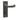 Frelan Hardware - Regal Suite Door Handles - Pair - Bathroom; #finish_black