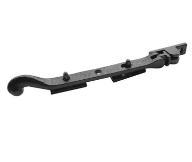 Frelan Hardware - Antique Range Bulb End Casement Stay - 200mm; #finish_black
