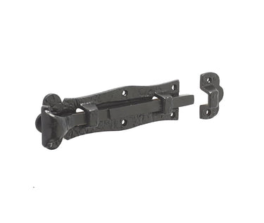 Frelan Hardware - Antique Straight Door Bolts - 200mm; #finish_black
