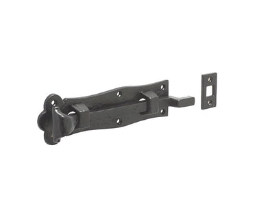 Frelan Hardware - Antique Necked Door Bolts - 200mm; #finish_black