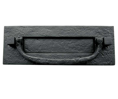 Frelan Hardware - Antique Range Postal Knocker - 305mm x 112mm; #finish_black