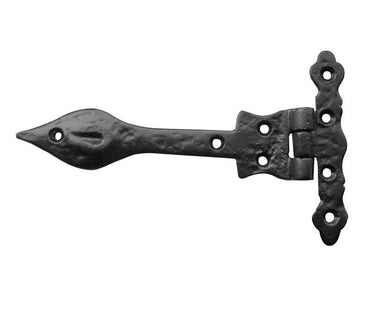 Frelan Hardware - Gate T Hinges - 160mm; #finish_black
