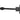 Frelan Hardware - Gate T Hinges - 300mm; #finish_black