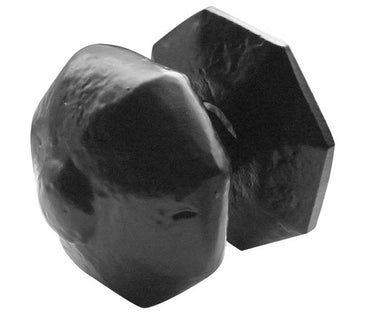 Frelan Hardware - Antique Centre Door Knob; #finish_black
