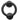 Frelan Hardware - Jedo Ring Door Knocker - 100mm; #finish_black