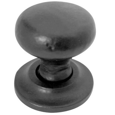 Frelan Hardware - Round Cupboard Knobs  - 38mm; #finish_black