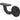 Frelan Hardware - Antique Handrail Brackets ; #finish_black