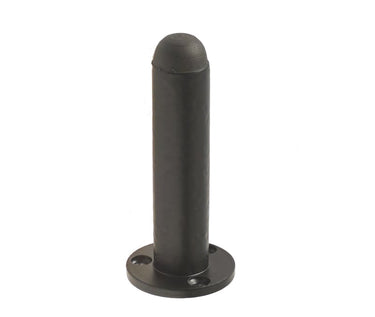 Frelan Hardware - Antique Wall Mounted Door Stop - 90mm; #finish_black