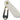 Frelan Hardware - Jedo Porcelain Covered Escutcheon - 63mm x 22mm; #finish_white