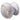 Frelan Hardware - Jedo Porcelain Cupboard Knobs - 38mm; #finish_goldline-white