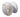 Frelan Hardware - Jedo Porcelain Cupboard Knobs - 38mm; #finish_goldline-white