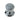 Frelan Hardware - Jedo Porcelain Mortice Door Knobs - Pair; #finish_grey