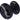 Frelan Hardware - Jedo Porcelain Cupboard Knobs - 50mm; #finish_goldline-black