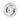 Frelan Hardware - Jedo Porcelain Mortice Door Knobs - Replacement Rose; #finish_polished-chrome