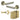 Frelan Hardware - Jedo Hex Door Pack - 57mm Backset - Latch - 4" Hinge; #finish_antique-brass