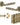 Frelan Hardware - Jedo Bari Door Pack - 44mm Backset - Latch - 3" Hinge; #finish_antique-brass