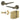 Frelan Hardware - Jedo Gio Door Pack - 44mm Backset - Latch - 4" Hinge; #finish_antique-brass