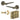 Frelan Hardware - Jedo Gio Door Pack - 44mm Backset - Latch - 3" Hinge; #finish_antique-brass