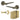 Frelan Hardware - Jedo Gio Door Pack - 57mm Backset - Latch - 4" Hinge; #finish_antique-brass