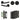 Frelan Hardware - Jedo Venice Door Pack - 57mm Backset - Traditional Turn - 4" Hinge; #finish_black