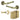 Frelan Hardware - Jedo Midtown Door Pack - 57mm Backset - Latch - 4" Hinge; #finish_antique-brass