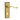 Frelan Hardware - Georgian Suite Door Handles - Pair - Lock; #finish_polished-brass