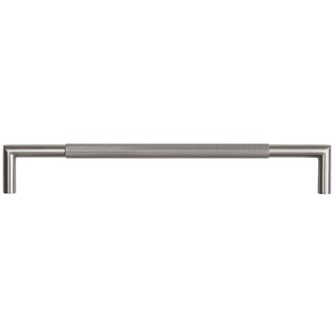 Frelan Hardware - Stainless Steel Linear Knurled Pull Handle - 425mm - Single - Bolt Through; #finish_gun-metal