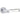 Frelan Hardware - Jedo Natural Milo Door Handles on Rose - Pair; #finish_satin-chrome
