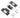 Frelan Hardware - Jedo Heavy Duty Tubular Latch - Accessory Pack - Squared; #finish_black