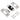 Frelan Hardware - Jedo Heavy Duty Tubular Latch - Accessory Pack - Squared; #finish_polished-stainless-steel
