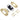 Frelan Hardware - Jedo Heavy Duty Tubular Latch - Accessory Pack - Radiused; #finish_polished-brass