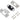 Frelan Hardware - Jedo Heavy Duty Tubular Latch - Accessory Pack - Squared; #finish_satin-stainless-steel