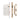Frelan Hardware - Jedo Bathroom Lock - 72mm - DIN Standard - Radiused; #finish_antique-brass