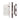 Frelan Hardware - Jedo Bathroom Lock - 72mm - DIN Standard - Radiused; #finish_dark-bronze