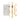 Frelan Hardware - Jedo Bathroom Lock - 72mm - DIN Standard - Squared; #finish_satin-brass